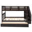 Stairway Bunk Bed In , Drawer For Storage, Guard Rail, Solid Pine Construction, Functional Stairs, Ample Bedroom Centerpiece , Included, Storage Feature, Stable Frame, Easy Assembly