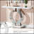 43 Inch Modern Mirrored Console Table With O-Shaped Base, Glass Entryway Table For Living Room, Hallway, Or Foyer – Contemporary Accent Sofa Table With Acrylic Diamond Veneer