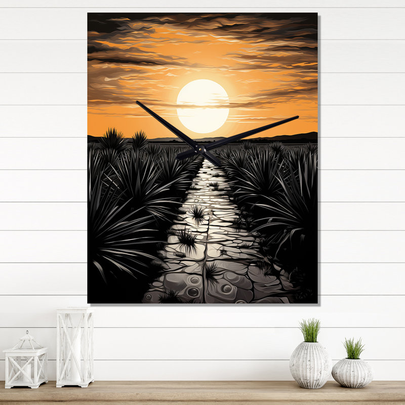 Horloge murale Jeffree, Moyen