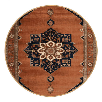 Machine Washable Persian Brown Area Rug