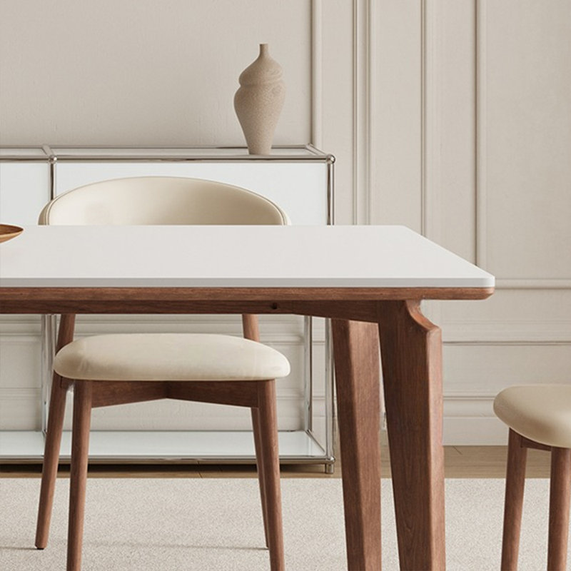 Ensemble de table et chaises de salle à manger exquis, H 29,52 po x L 59,05 po x l 31,49 po