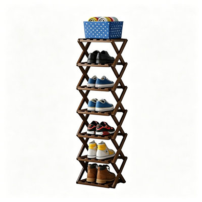 7 Pair Shoe Rack