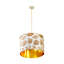 Leaves of Haiti Drum Chandelier