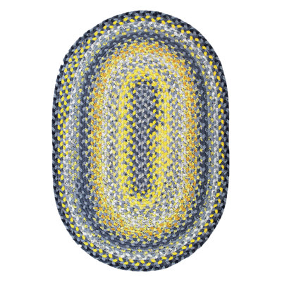 Privett Braided Cotton Rug for Coastal Decor Rug