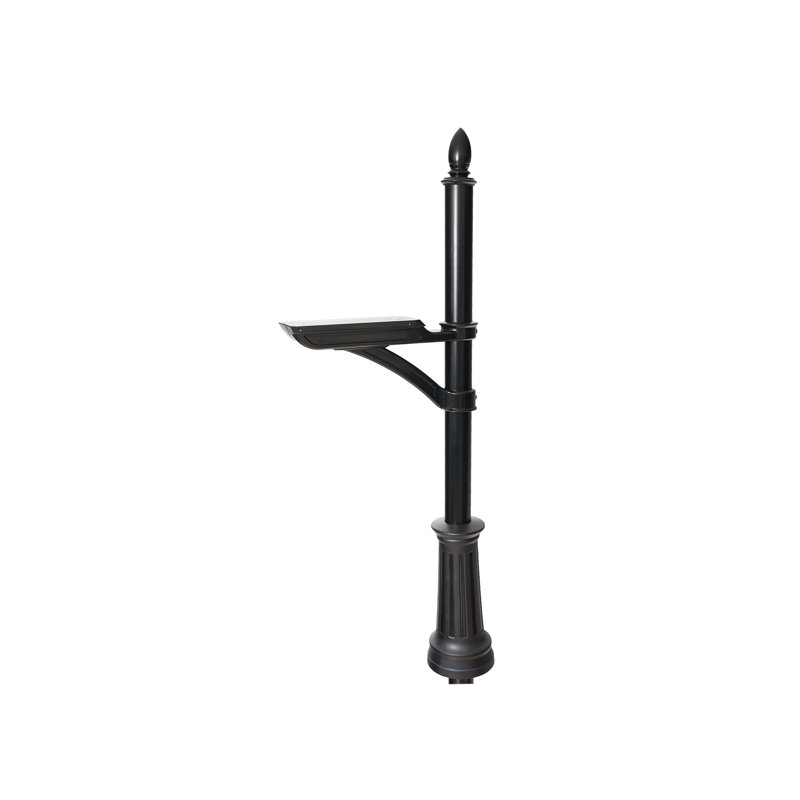Hamilton In-Ground Post Black