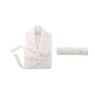 2-tlg. Bademantel-Set