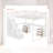 78.9" Full Size Loft Bed With Integrated Desk & 2 Chest Of Drawers - Independent Storage Stairs With LED Light Strip - Solid Wood Frame - Gray-139982900