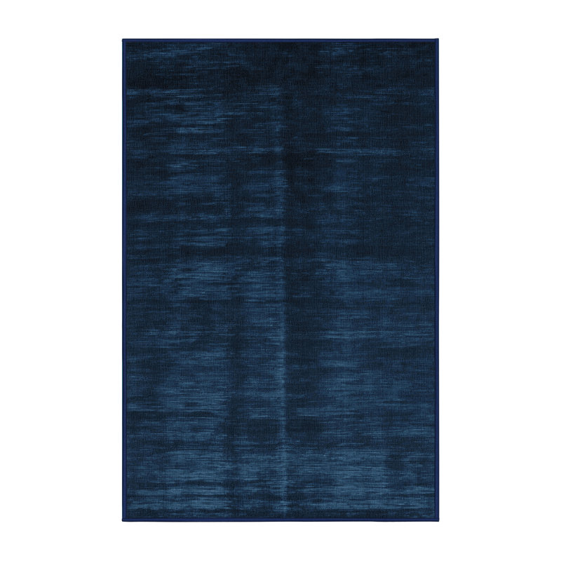 Tapis gris uni lavable à la machine, Rectangulaire 2 pi x 3 pi