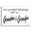 «Grandma & Grandpa» par Cindy Jacobs, art mural en verre acrylique-773637174