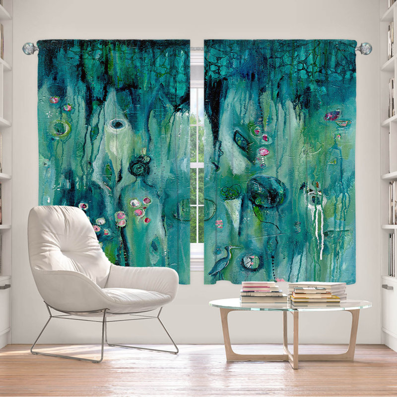Rideau simple obscurcissant avec passe-tringle Delaughter, L 40 po x L 52 po