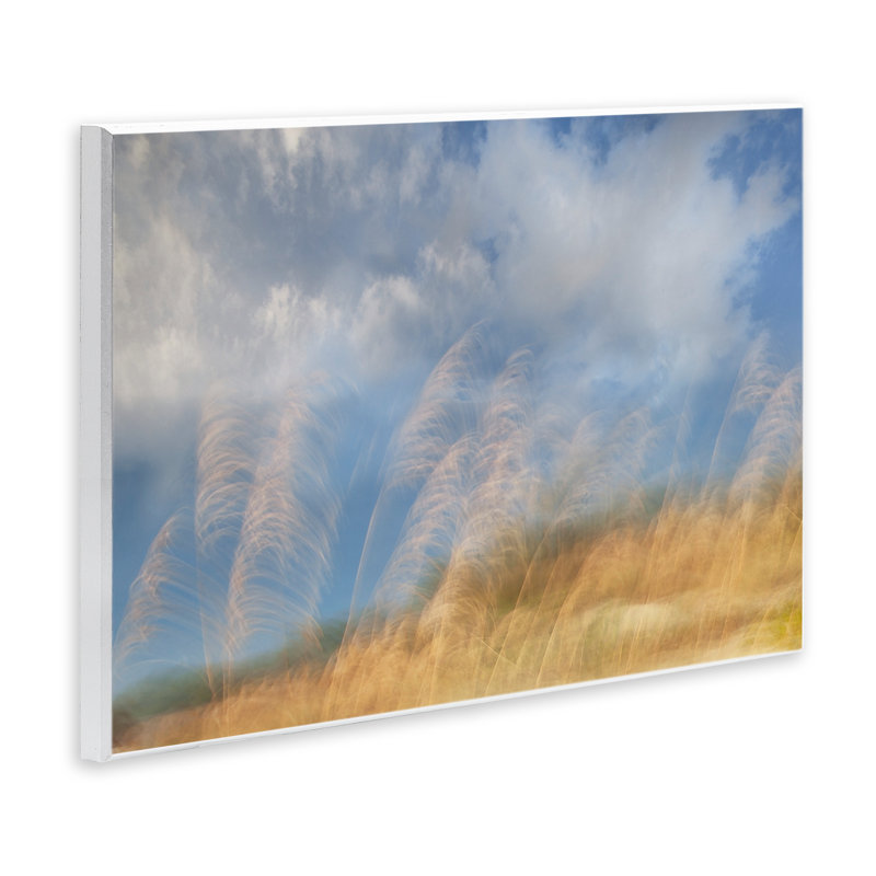 «Waves Of Terra Landscape», plaque murale par Karin Connolly, H 13 po x l 19 po