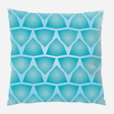 Coussin décoratif géométrique