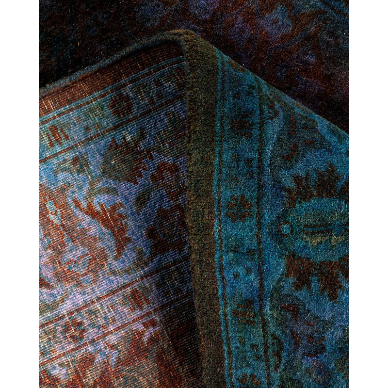 Fine Vibrance One-of-a-Kind 3' 1" X 12' 4" Hand Knotted Area Rug