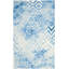 Tapis géométrique en laine / coton touffeté à la main Dip Dye-420452325