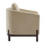 Fauteuil d'appoint en tonneau Resi
