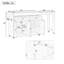 112 cm W Kitchen Island with Top-118151889