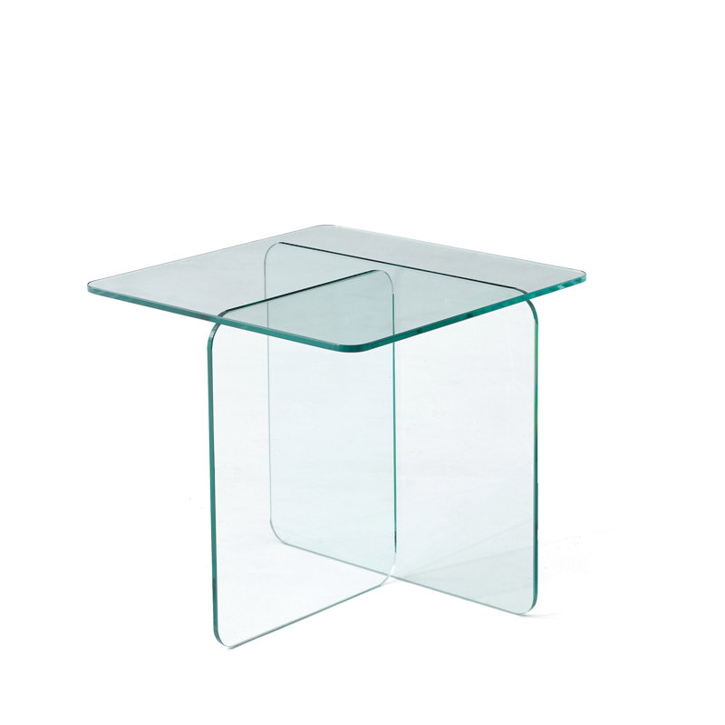 Table de bout trempée - imperméable, s'adapte à différents environnements de bureau