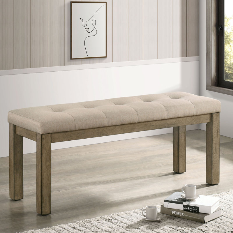 Bruun Polyester Upholstered Bench