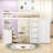 Loft Bed With Desk, Drawers, And Wardrobe-853863664-853863665