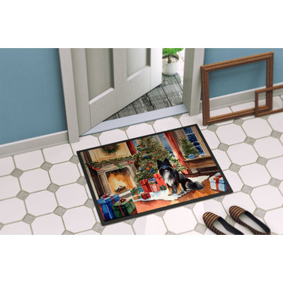 Jazarian Non-Slip Christmas Doormat