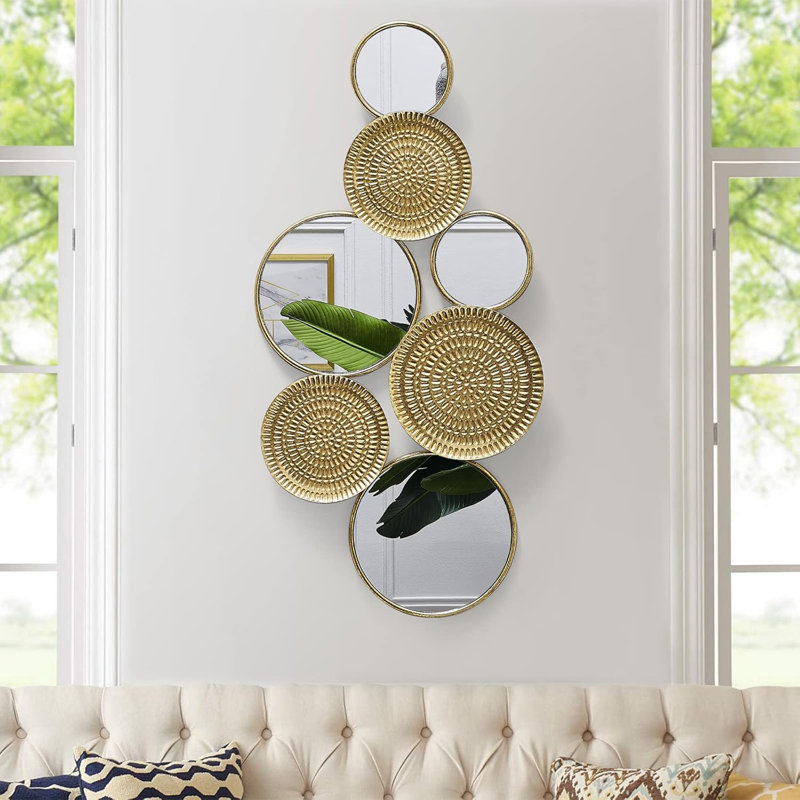 Home Decoration Metal Wall Mirror