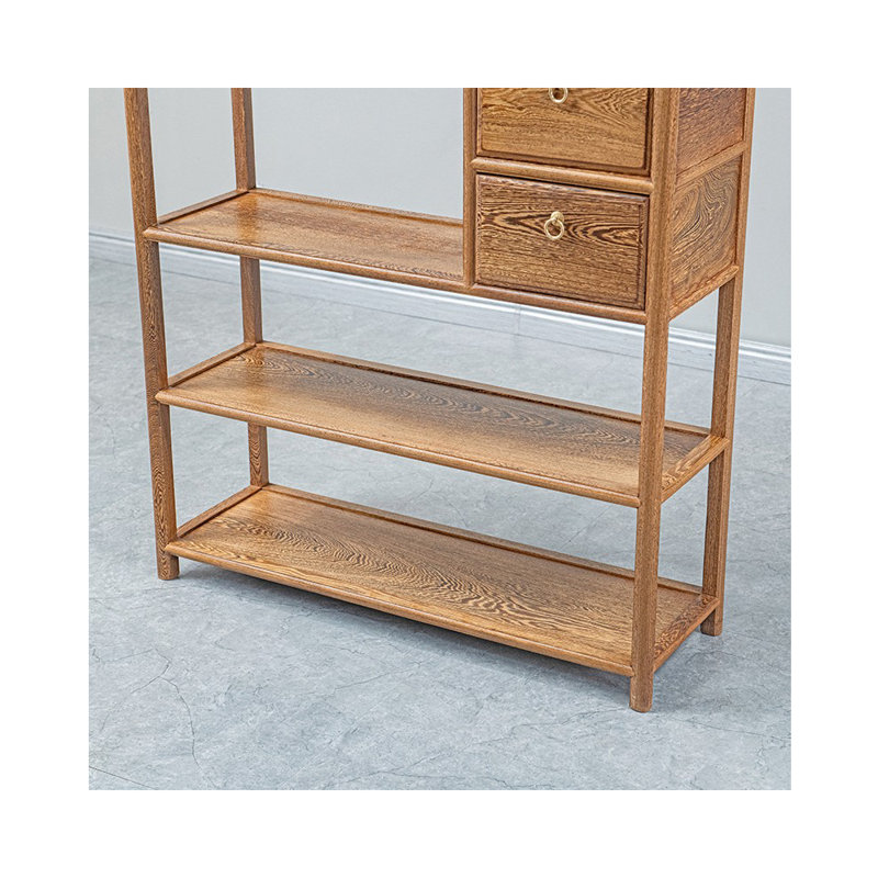 New Chinese Retro Style Bookcase