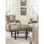 Barclay Butera Upholstery Round Ottoman