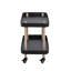 Side table on castors-1455657589
