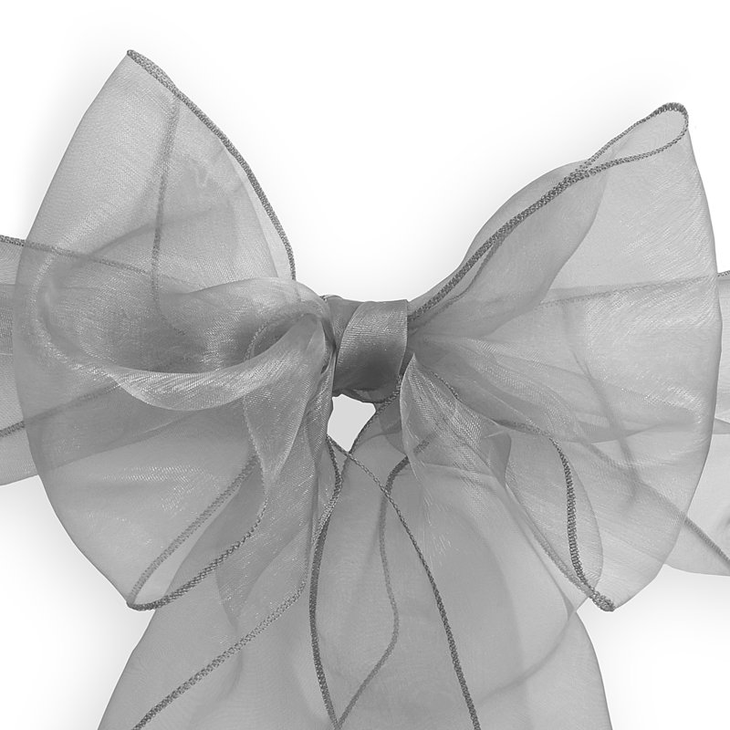 Ceintures de lit Organza, Argent