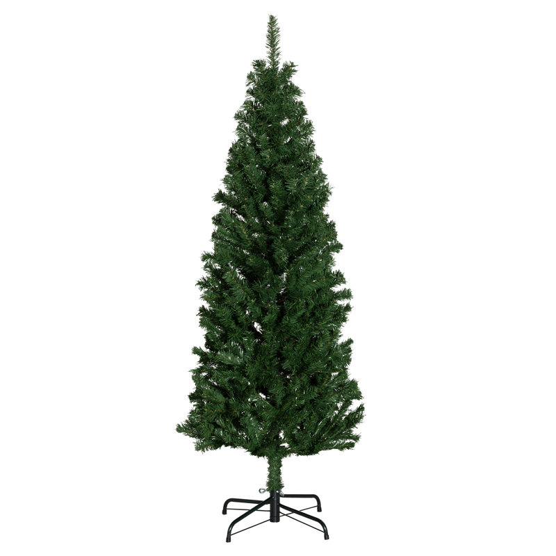 Arbre de Noël artificiel 5 pi avec ouverture automatique vert pour la maison