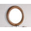 Malibu Round Solid Wood Beveled Mirror-1570606630