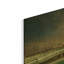 'St Paul's Cathedral And Millennium Bridge' By Mark A Paulda Gold Metal Wall Art-490438903