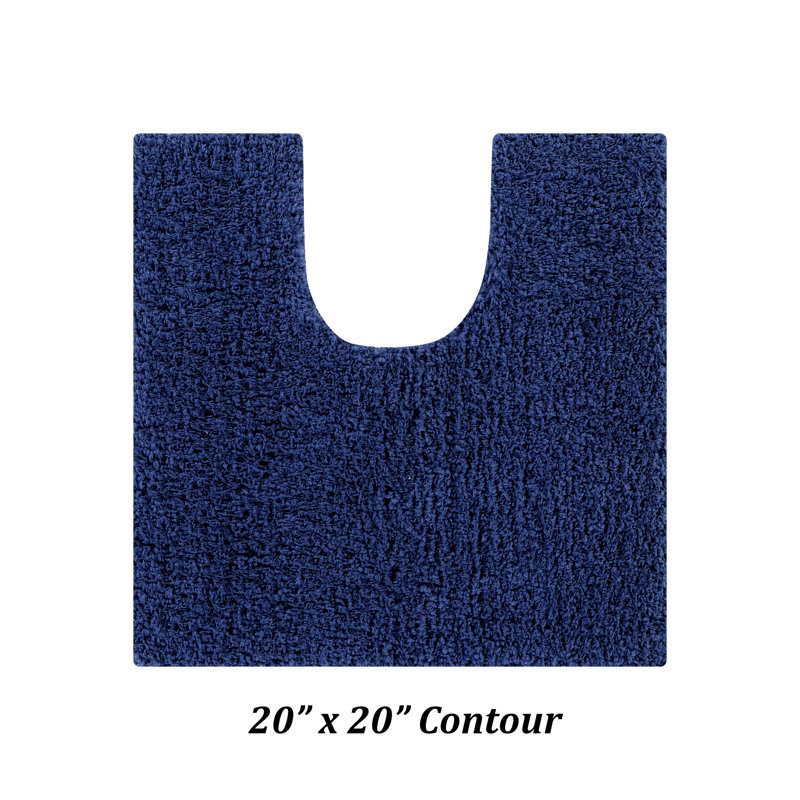 Tapis pour salle de bain Berrywood, Bleu marine