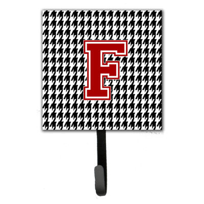Porte-laisse houndstooth et crochet mural