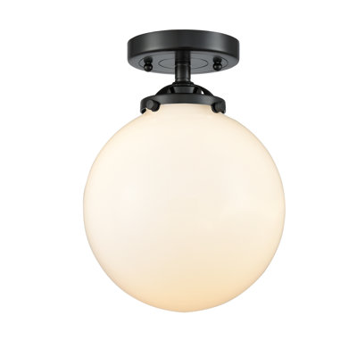 Felica Glass Semi Flush Mount