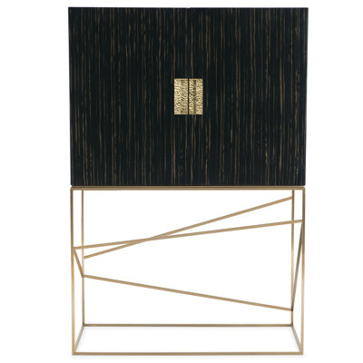 Modern Edge Bar Cabinet