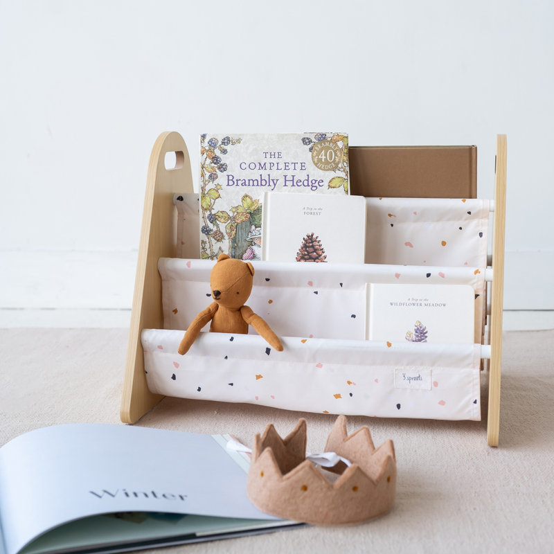 Support pour bibliothèque 3 côtés Sprout