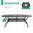 Dovecove Large Patio Dining Table, Outdoor Oval Dining Table Fits For 6-8 Person,  Aluminum Rustic Patio Table With Umbrella Hole For Balcony, Porch And Deck-792071022