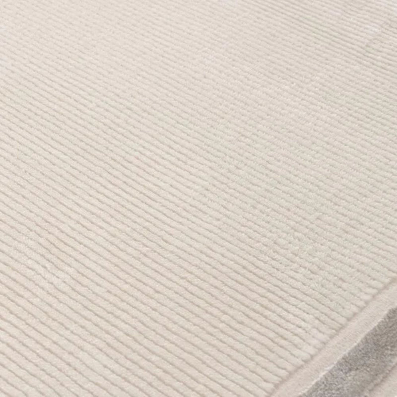 Carmel Modern Bordered Cream/Grey Area Rug, Rectangle 80 x 150 cm