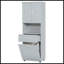 Grande armoire de salle de bain avec panier à linge-1474053696