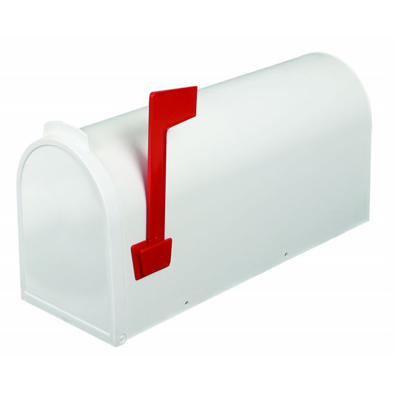 Boîte aux lettres économique, Blanc
