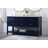Sinclaire 60'' Double Bathroom Vanity with Engineered Marble Top-850408383
