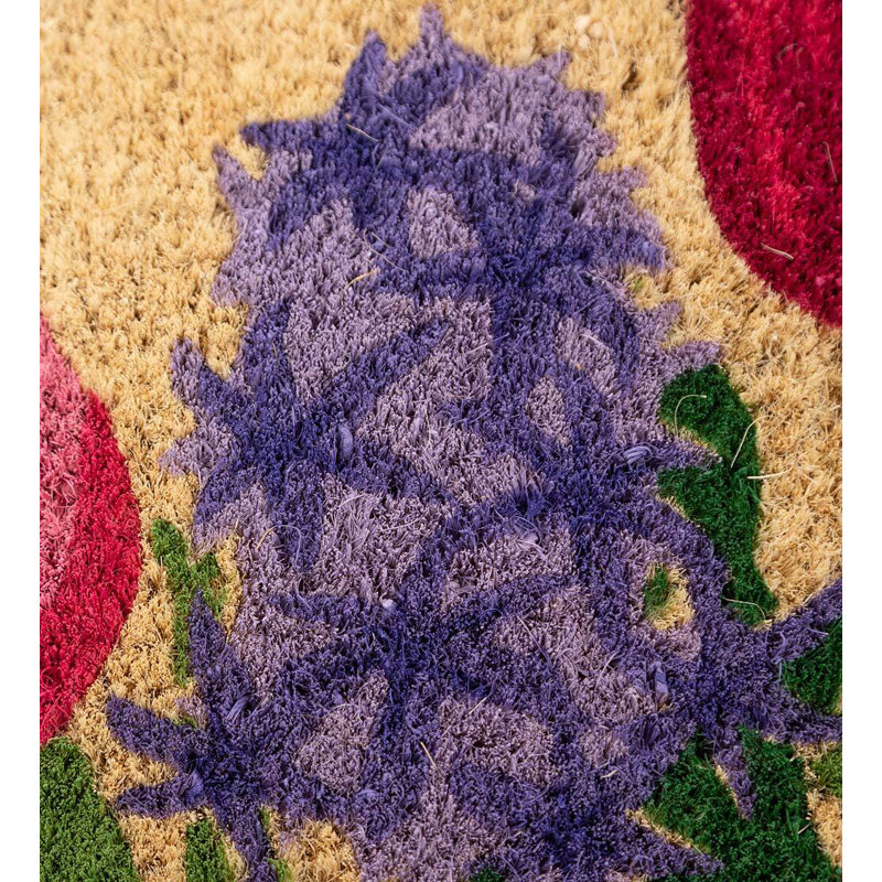 30 po X l 18,5 po W Tapis de porte antidérapant pour l'extérieur