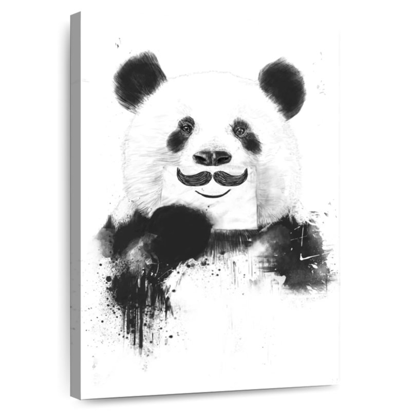 Brampt Funny Panda, 36" H x 24" W