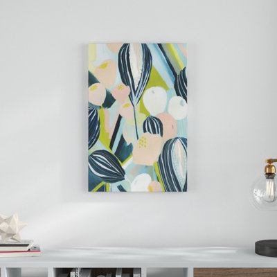 «Glow Garden II», peinture sur toile