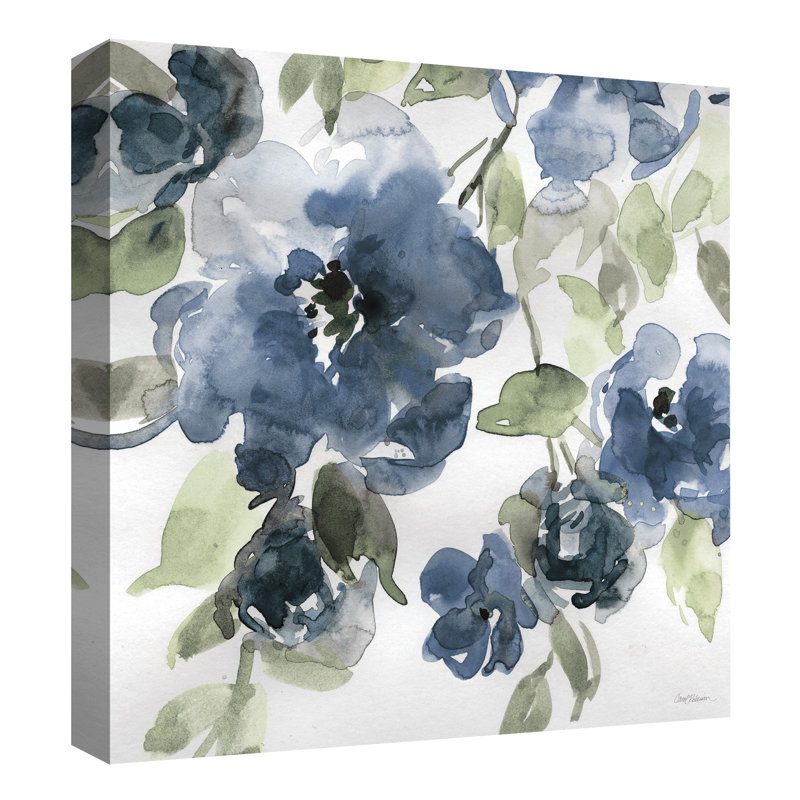 «Belle’s Blue I and II Indigo», reproduction sur toile tendue 2 pièces