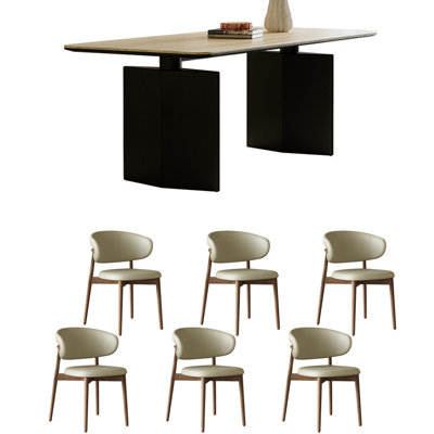 Ensemble de table de salle à manger rétro Vintage