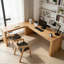 Bureau en bois de pin massif-1406111295-1406111264