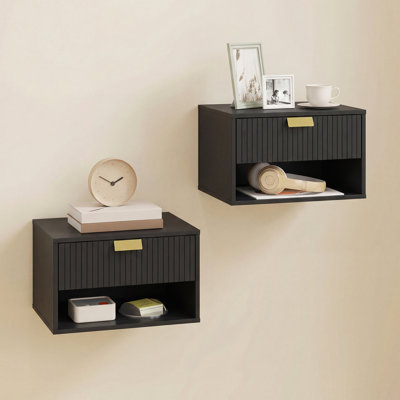 40cm W Particle Board Bedside Table