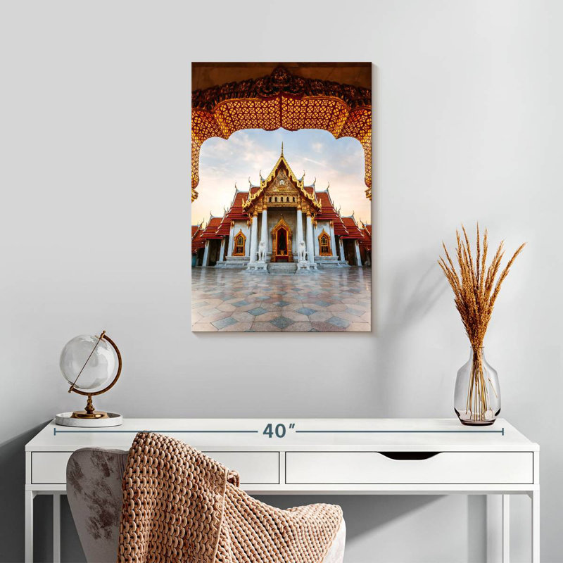 Adella Archway To Marble Temple, 24" H x 16" W